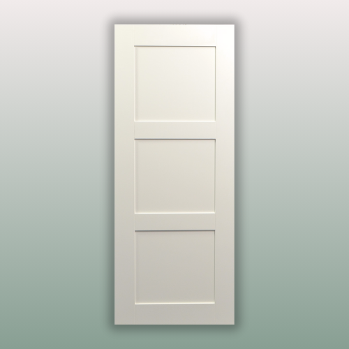 Shaker 3 Panel Solid Internal Door
