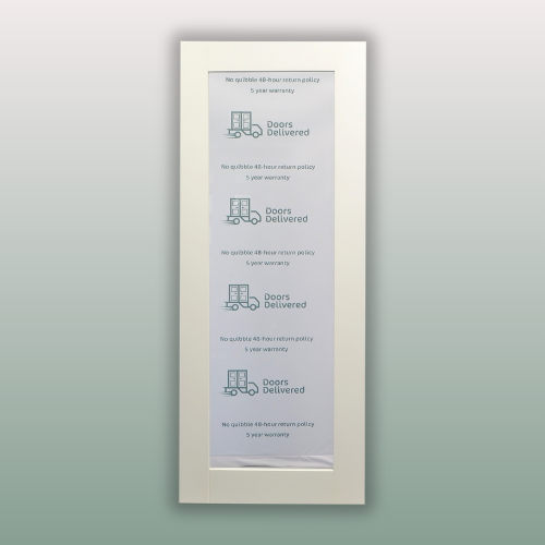 Pre-Primed 1 Lite Glass Door