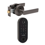 Zanda Kent Handle + Digital Deadbolt - Gun Metal (Graphite Nickel)